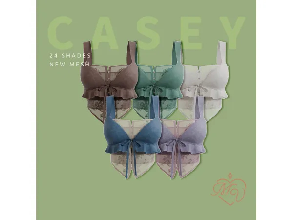 Maxis Match Casey Top by MissValentine - The Sims 4 Custom Content