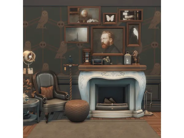 Mix Life Death Collection Of Paintings by bojanasimsyt - The Sims 4 Custom Content