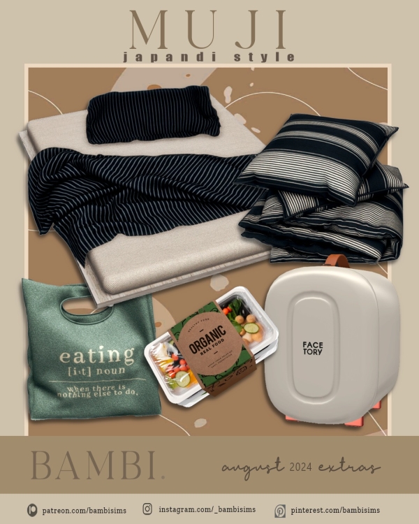 Alpha muji by bambisims - The Sims 4 Custom Content