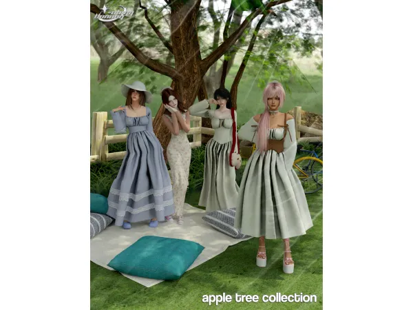 Alpha APPLE TREE COLLECTION - The Sims 4 Custom Content