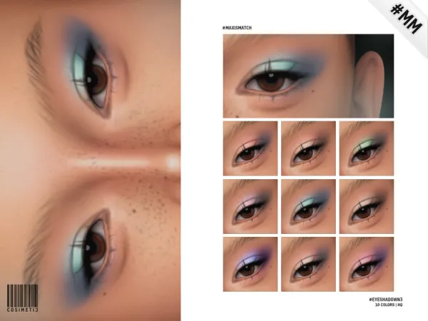#MaxisMatch Eyeshadow | N3 by cosimetic