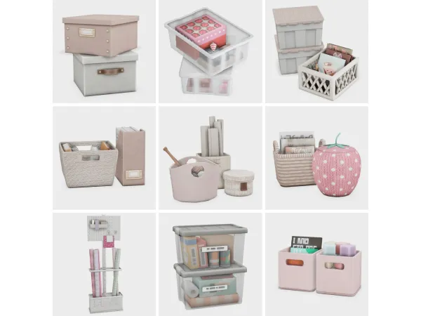Maxis Match u201cgirlyu201d storage sims 4 finds by boujeesimss - The Sims 4 Custom Content