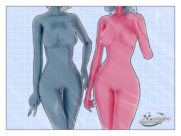 Alpha BUNNY CLOUD BODY PRESET - The Sims 4 Custom Content