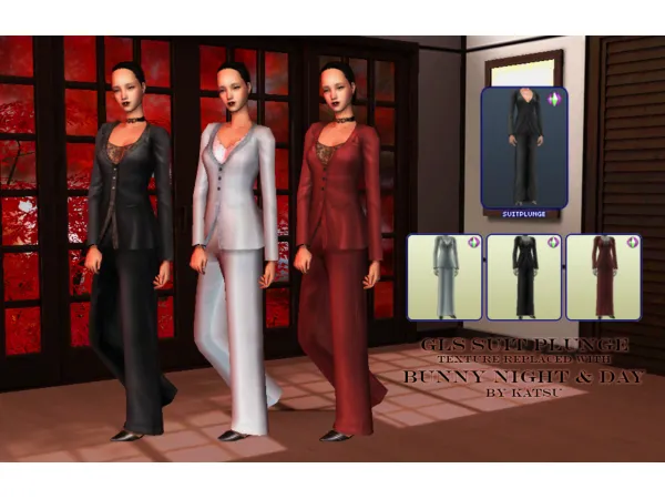 Katsu_DR_afbodysuitplunge - The Sims 2 Custom Content