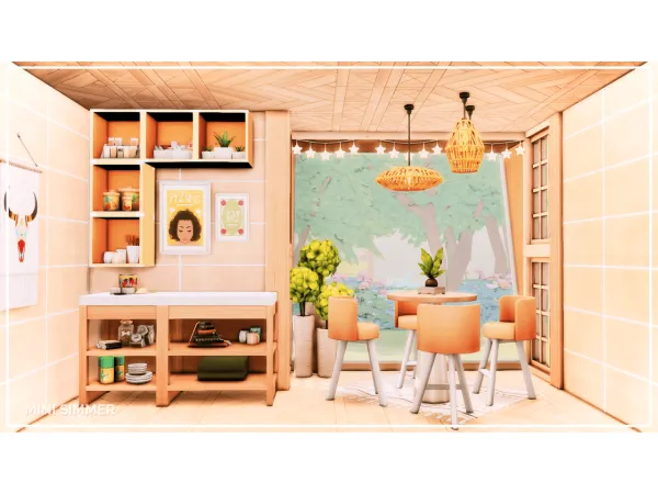 Maxis Match ZenBite Kitchen No by Mini_Simmer - The Sims 4 Custom Content