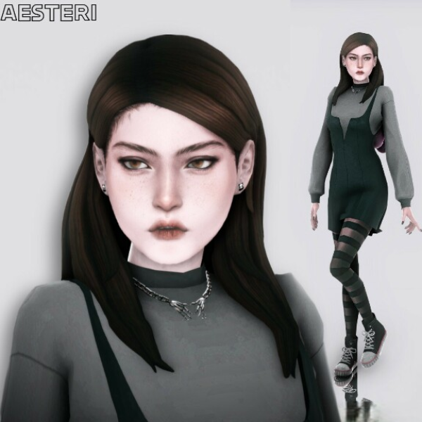Maxis Match Izzett Heriot by aesteri - The Sims 4 Custom Content