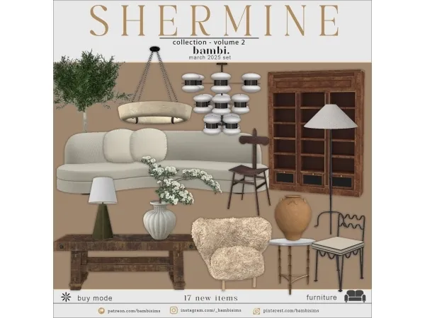 Alpha shermine collection vol2 - The Sims 4 Custom Content