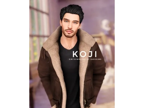 Alpha Koji u2661 (Sim Download) - The Sims 4 Custom Content
