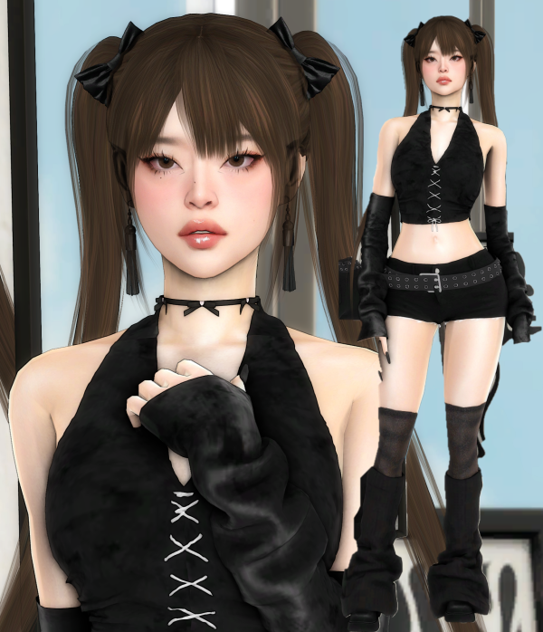 Alpha Hyugo by simsfinds - The Sims 4 Custom Content