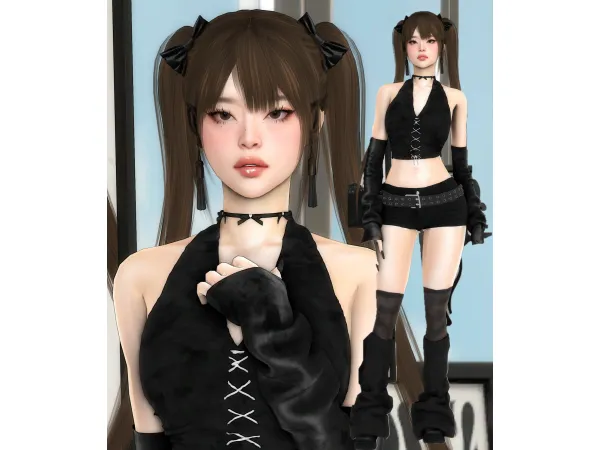 Alpha Hyugo by deepmoon - The Sims 4 Custom Content
