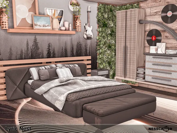 Maxis Match Lyric Nest - The Sims 4 Custom Content