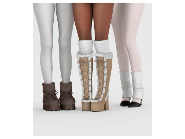 Mix Frost Walk Set by backtrackcc - The Sims 4 Custom Content