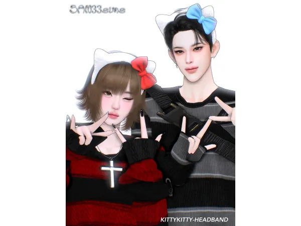 Mix u3010333u3011KITTYkitty Headband - The Sims 4 Custom Content