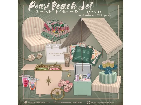 Alpha pearl beach - The Sims 4 Custom Content