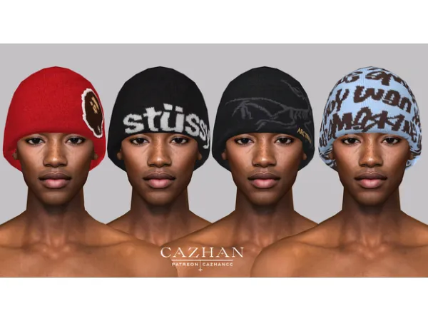 Alpha [LowHat] acc by Cazhancc - The Sims 4 Custom Content