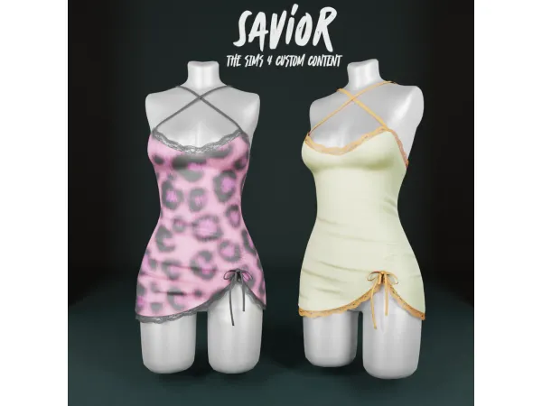 Alpha SO_Farra Dress - The Sims 4 Custom Content