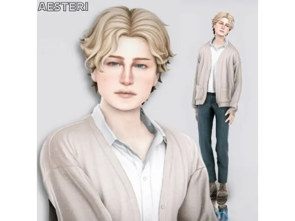 Maxis Match Niles Cromberg by Aesteri - The Sims 4 Custom Content