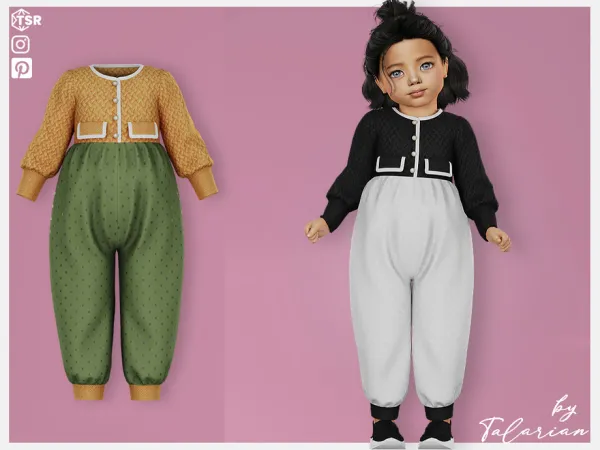 Alpha Eden Jumpsuit by talarian - The Sims 4 Custom Content