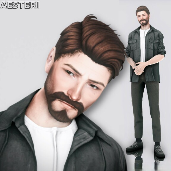 Maxis Match Paul Meallz by aesteri - The Sims 4 Custom Content