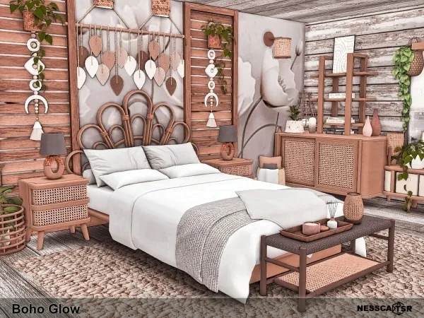 Mix Boho Glow - The Sims 4 Custom Content