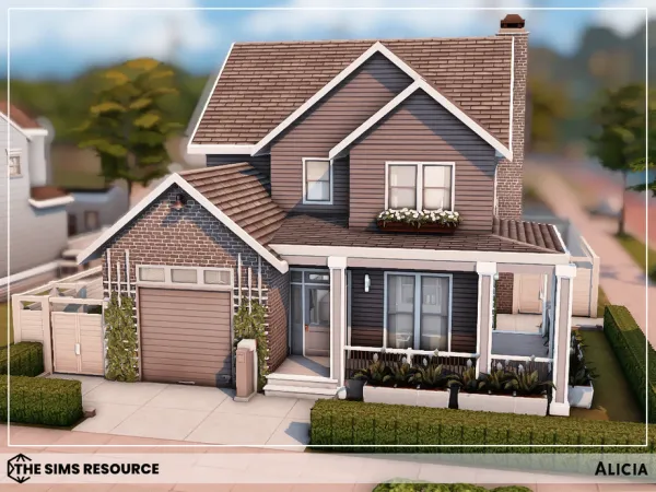 Maxis Match Alicia by sharon337 - The Sims 4 Custom Content