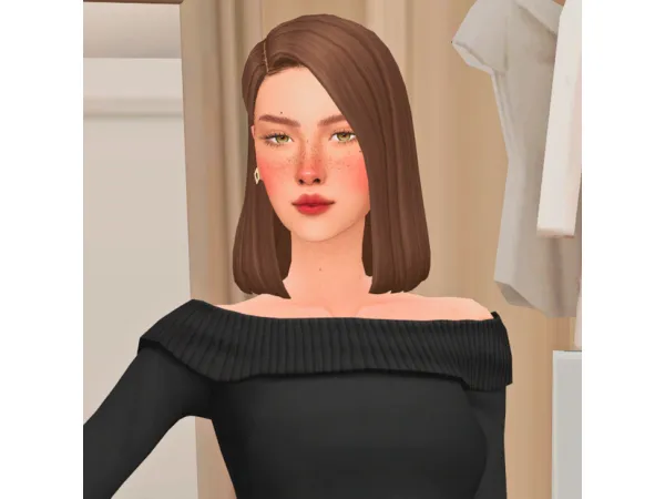 Maxis Match Amy Stone u2661 by Maycerise - The Sims 4 Custom Content