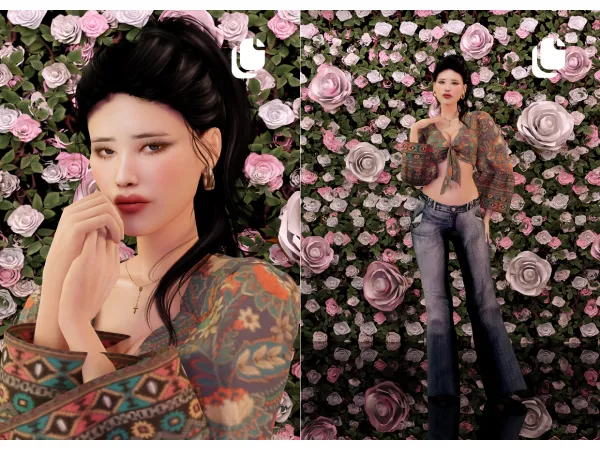 Alpha Leanna Hinojosa by fenixfoxsims - The Sims 4 Custom Content