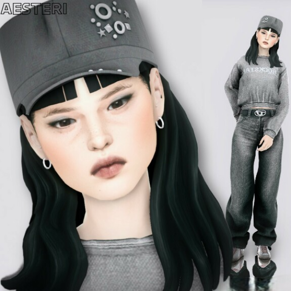 Mix Affey Viko by aesteri - The Sims 4 Custom Content