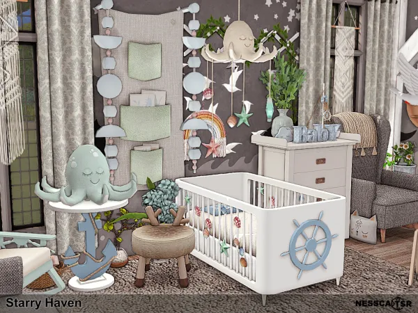 Mix Starry Haven - The Sims 4 Custom Content