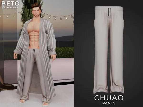 Alpha Chuao (Pants) by beto_ae0 - The Sims 4 Custom Content