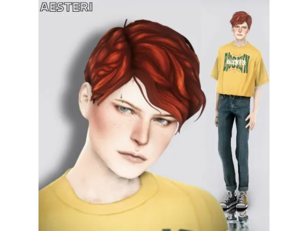 Mix Lissander Gram by aesteri - The Sims 4 Custom Content