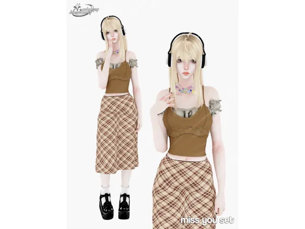 Alpha MISS YOU SET - The Sims 4 Custom Content