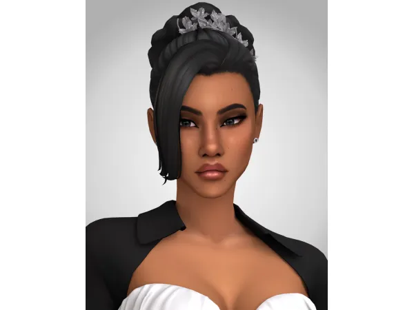 Maxis Match Tara Hair by Aladdinsimmer - The Sims 4 Custom Content