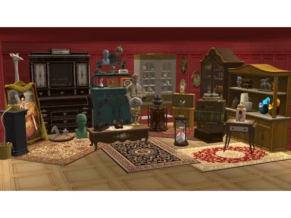 3t2 Antique Adornments 7 by funphumph - The Sims 2 Custom Content