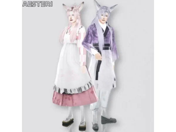 Alpha 50 BOOSTY SUBSCRIBERS GIFT by Aesteri - The Sims 4 Custom Content
