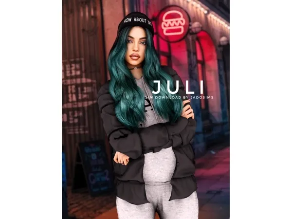 Alpha Juli u2661 (Sim Download) - The Sims 4 Custom Content