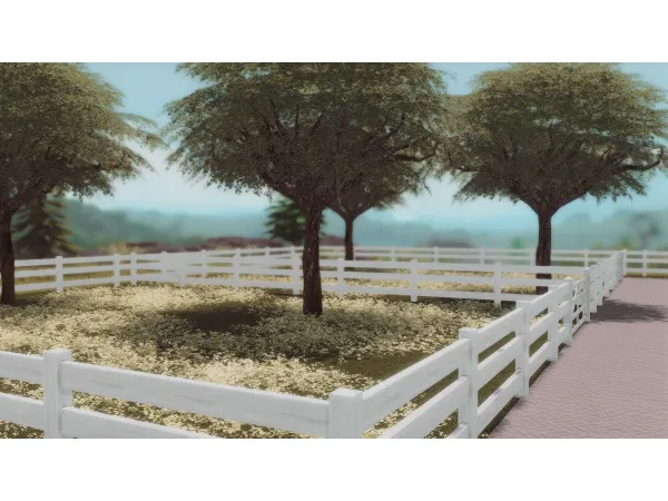 Mix Wisteria Stables by WinterHavenEquestrians - The Sims 4 Custom Content