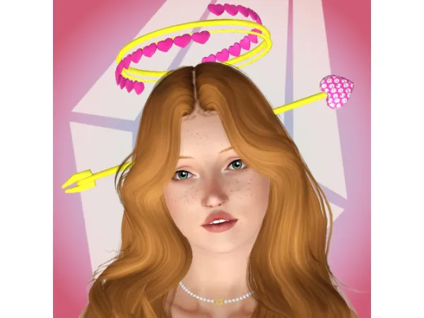 Sims 3 Maxis Match Toddler Female Accessories CC: MyDarling20 - Athena Love Tiara by plumdrops
