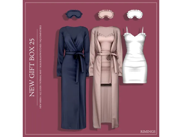 Alpha [RIMINGS] NEW GIFT BOX 25 - The Sims 4 Custom Content