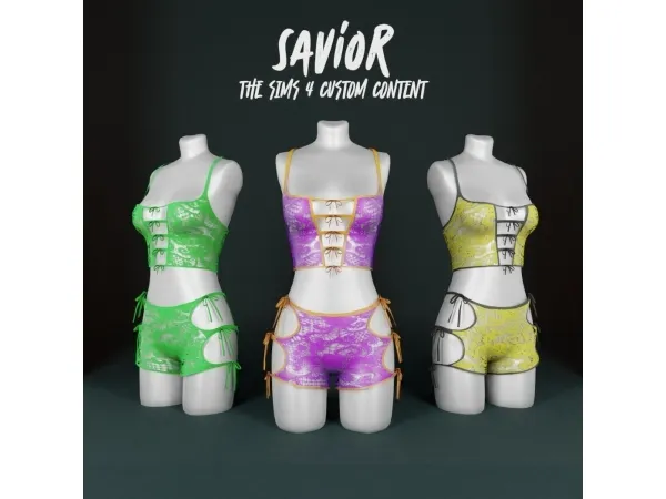 Alpha SO_Emilly Set - The Sims 4 Custom Content