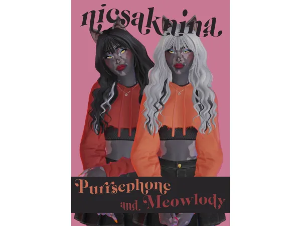 Maxis Match Purrsephone Meowlody (MH) Downloadable sims by nicsaknina - The Sims 4 Custom Content