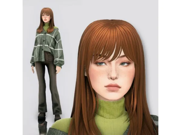 Maxis Match Katherine Myobius by Aesteri - The Sims 4 Custom Content