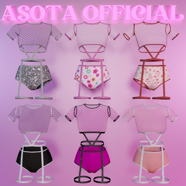 Alpha [ASOTA OFFICIAL] Rexa Outfit by asotaofficial - The Sims 4 Custom Content