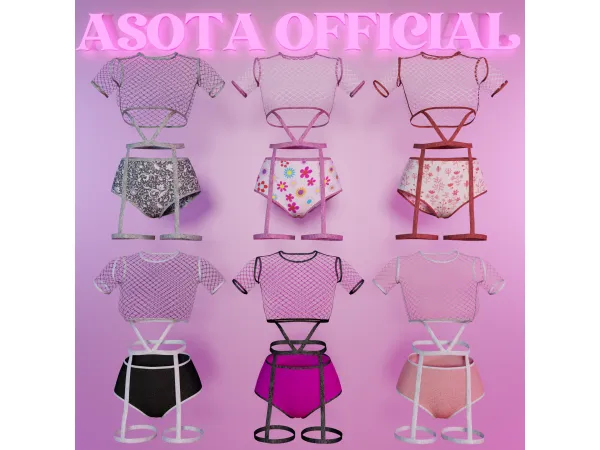 Alpha [ASOTA OFFICIAL] Rexa Outfit - The Sims 4 Custom Content