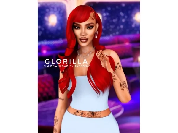 Alpha Glorilla u2661 (Sim Download) - The Sims 4 Custom Content
