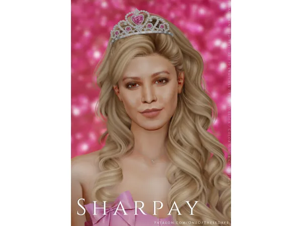 Alpha Sharpay SKIN ( tray files lipstick) - The Sims 4 Custom Content