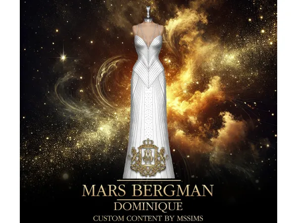 Alpha DOMINIQUE by MSSIMS - The Sims 4 Custom Content