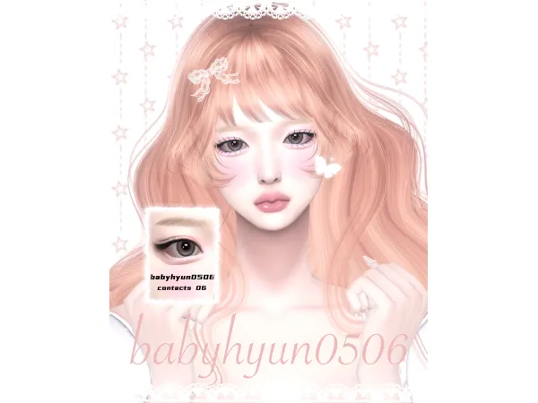 Maxis Match u3010babyhyun0506u3011 contacts 06 - The Sims 4 Custom Content