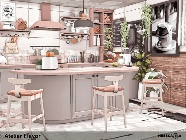 Mix Atelier Flavor - The Sims 4 Custom Content