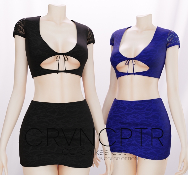 Alpha Chikaa Set by carvin_captoor - The Sims 4 Custom Content